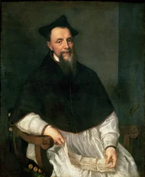 Retrato del Obispo Ludovico Beccadelli, 1552